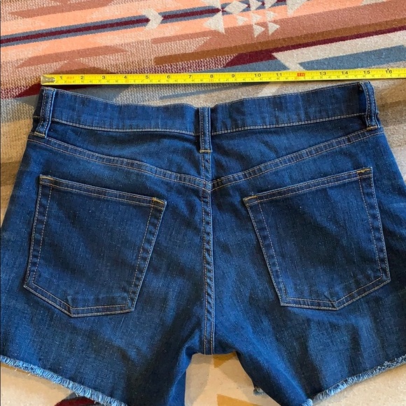 Jcrew indigo denim shorts size 28 - Picture 3 of 6